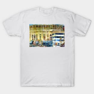 Yankee Stadium, Bronx, New York Art Watercolor Print T-Shirt